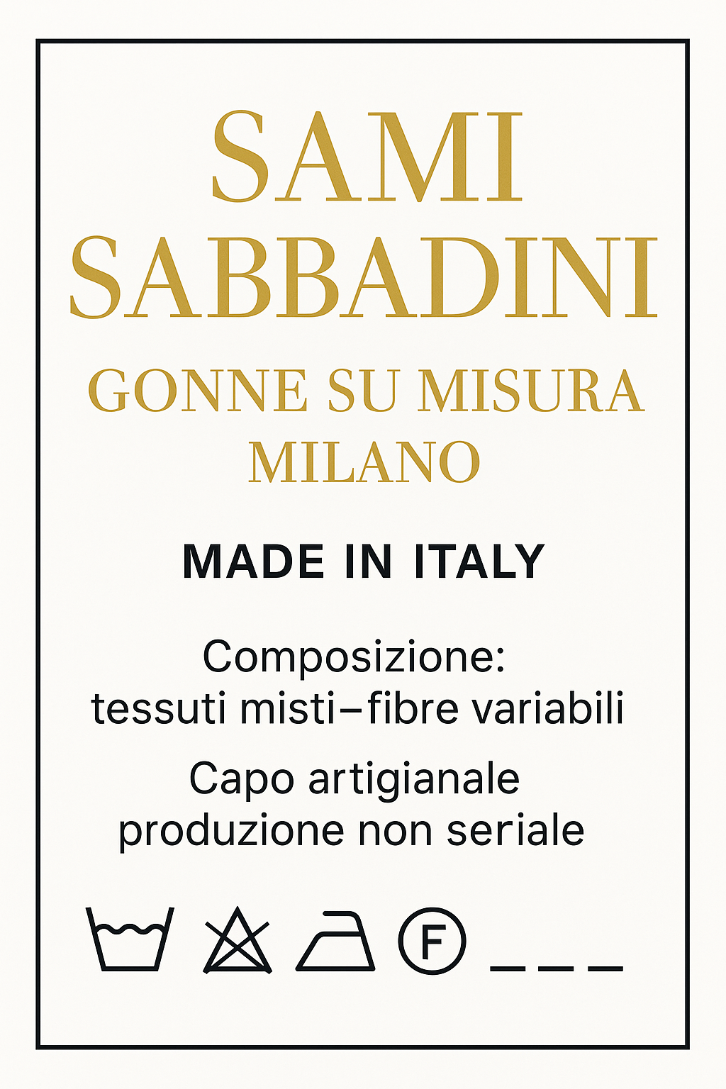 Gonna Malu’ in satin blu notte con micro stelle nere