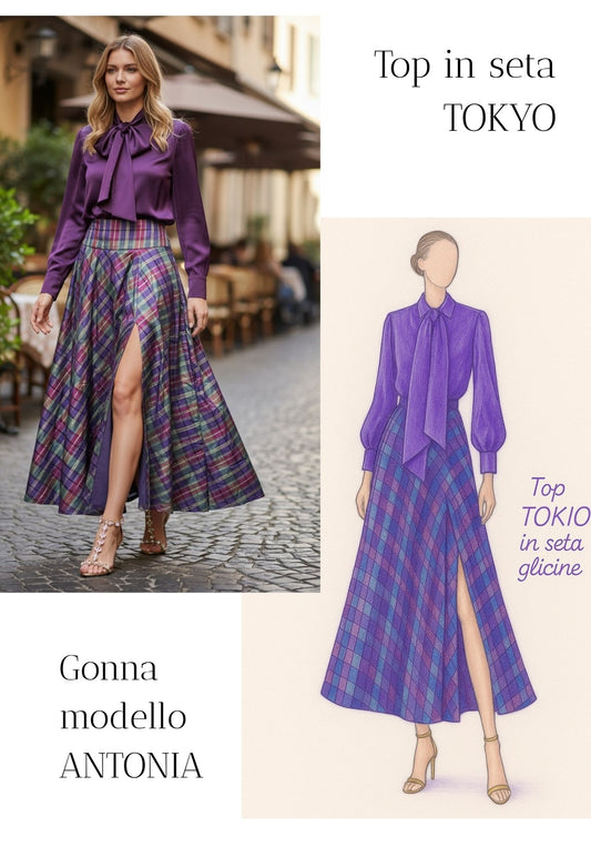 Gonna Antonia Scozzese viola