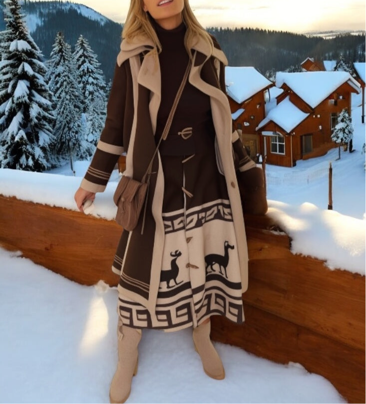 Gonna LETIZIA Lana cotta Alci