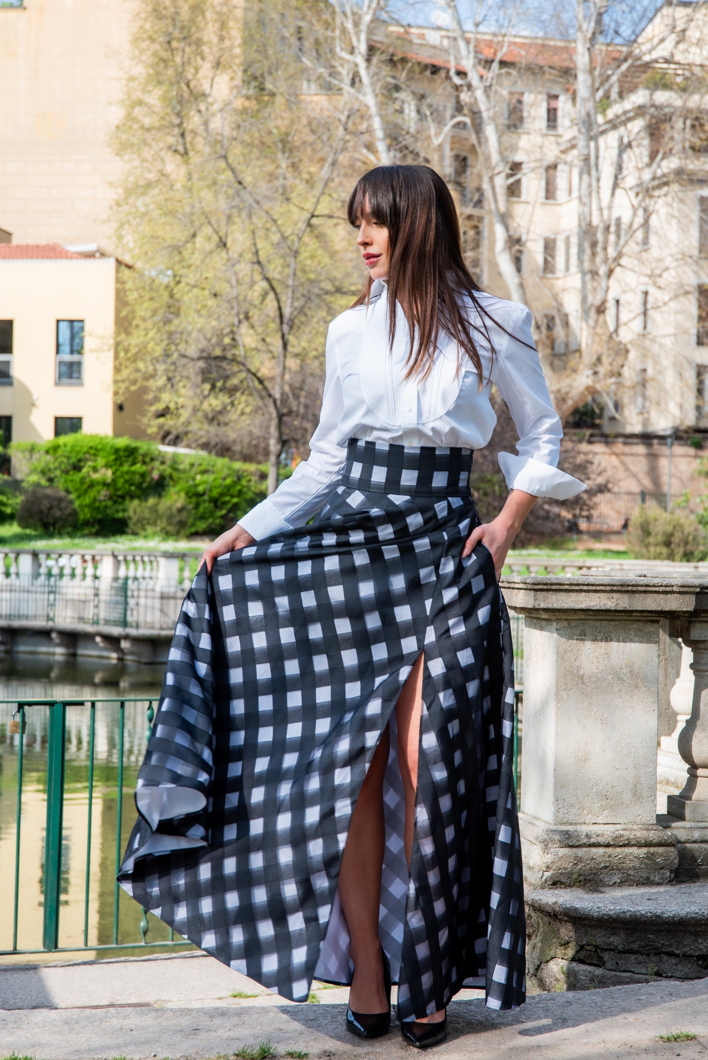 Gonna VALENTINA organza LUXURY EDITION