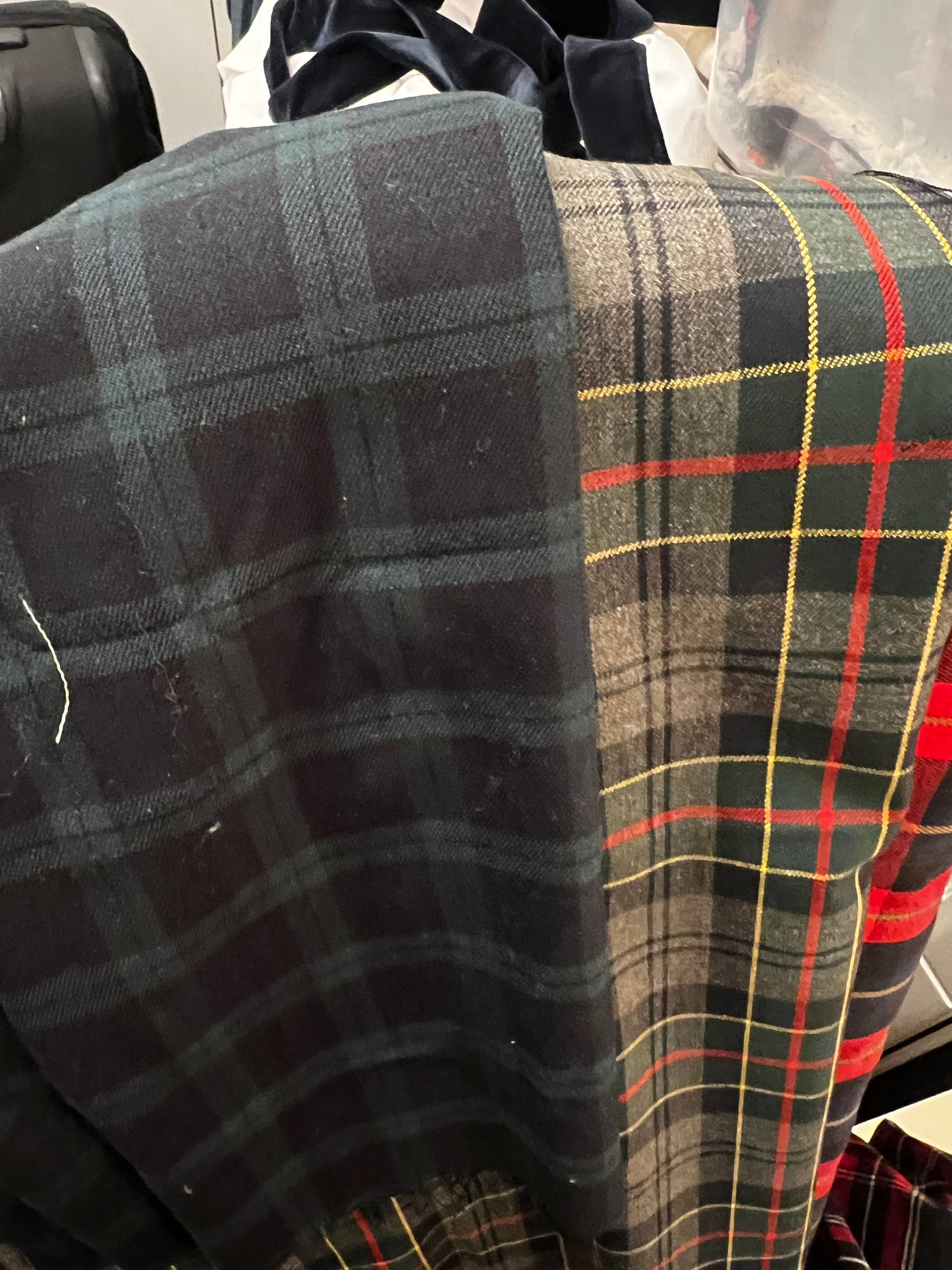 Kilt Double con Spilloni in Legno