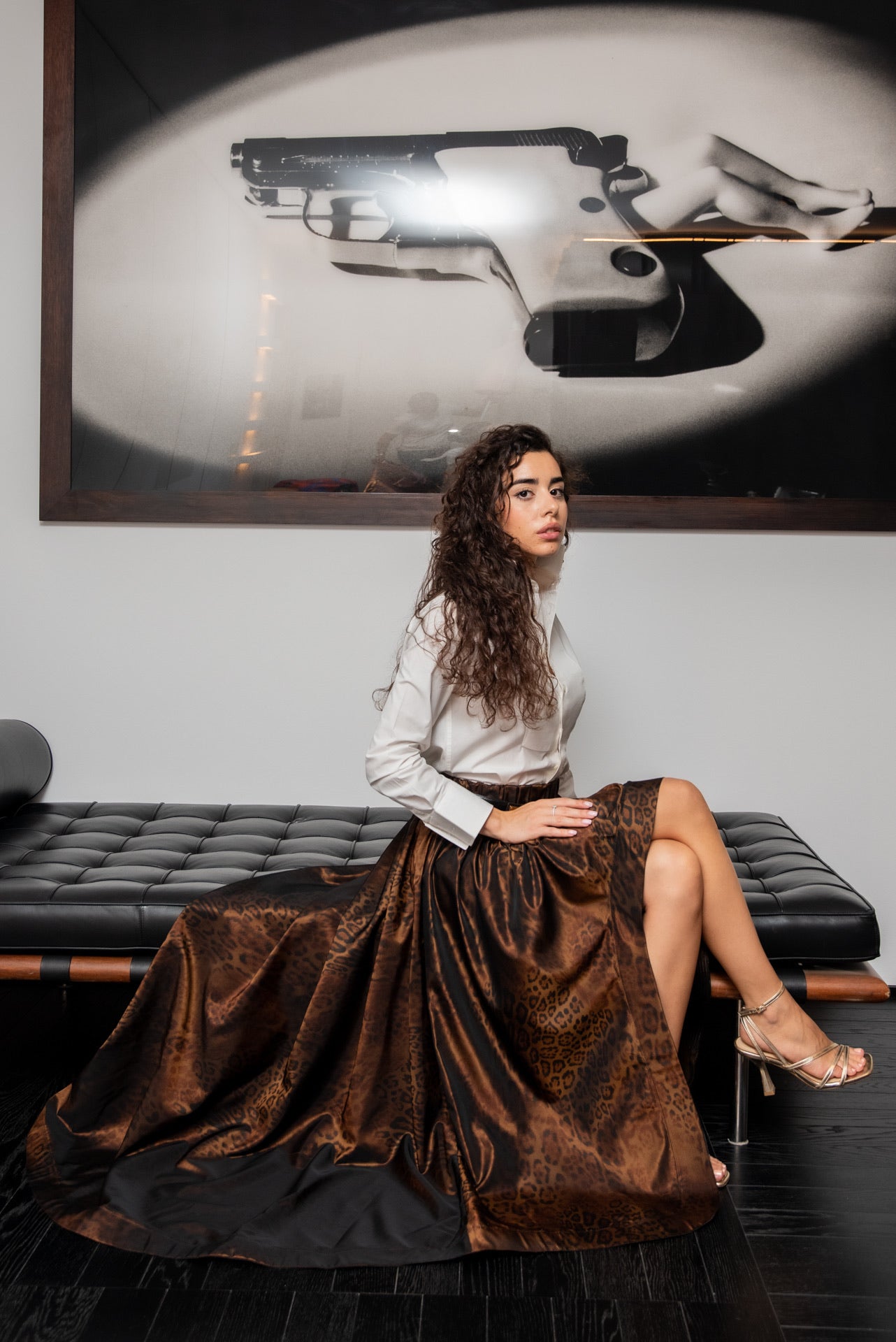 Gonna Sissi Seta Maculata LIMITED EDITION