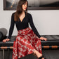 Gonna Malu’ satin Rossa con Catene
