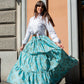 Gonna Franci Cotone Catene Tiffany