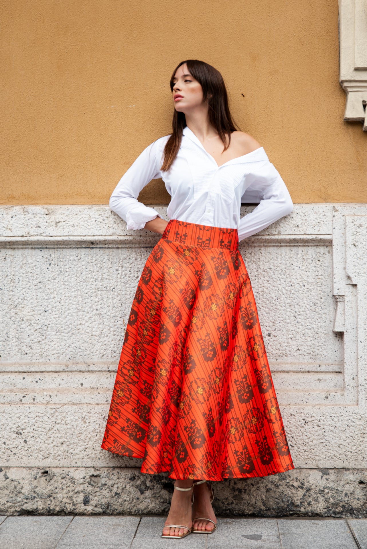 Gonna Valentina Itkat nero