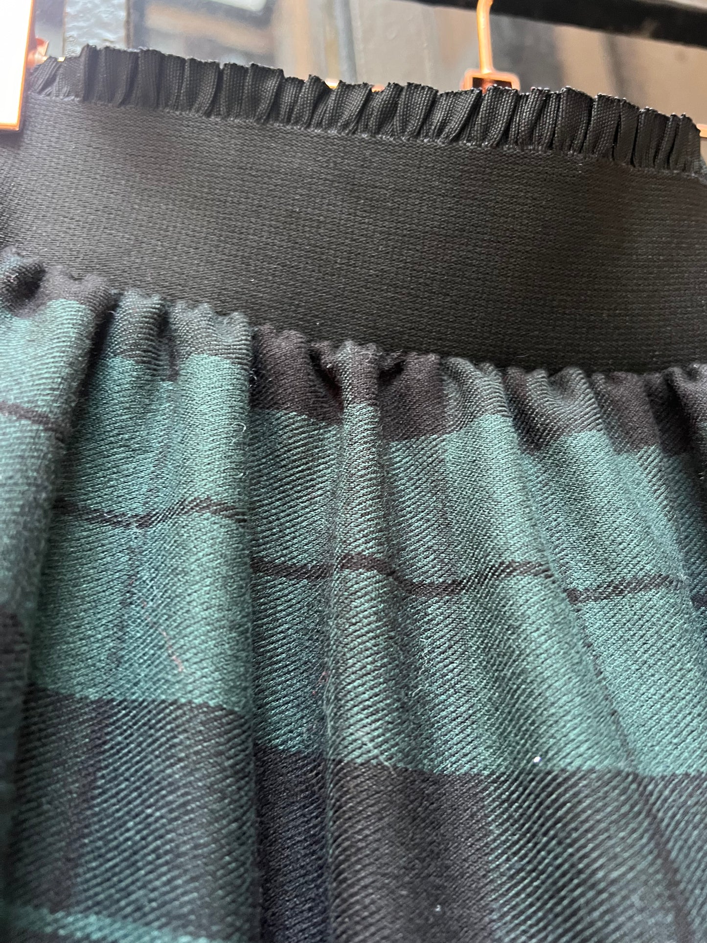 Gonna Franci Scacchi Verdi e Neri