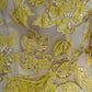 Gonna Broccato giallo e piume LIMITED EDITION spedita entro 3 settimane