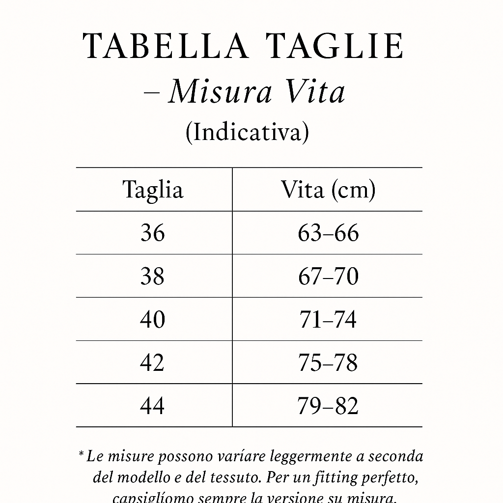 Gonna Malu’ in satin Mocka Mousse e Bordeaux greche