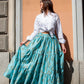 Gonna Franci Catene Cotone Tiffany