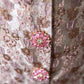 Gonna Giorgina Broccato Rosa Cipria