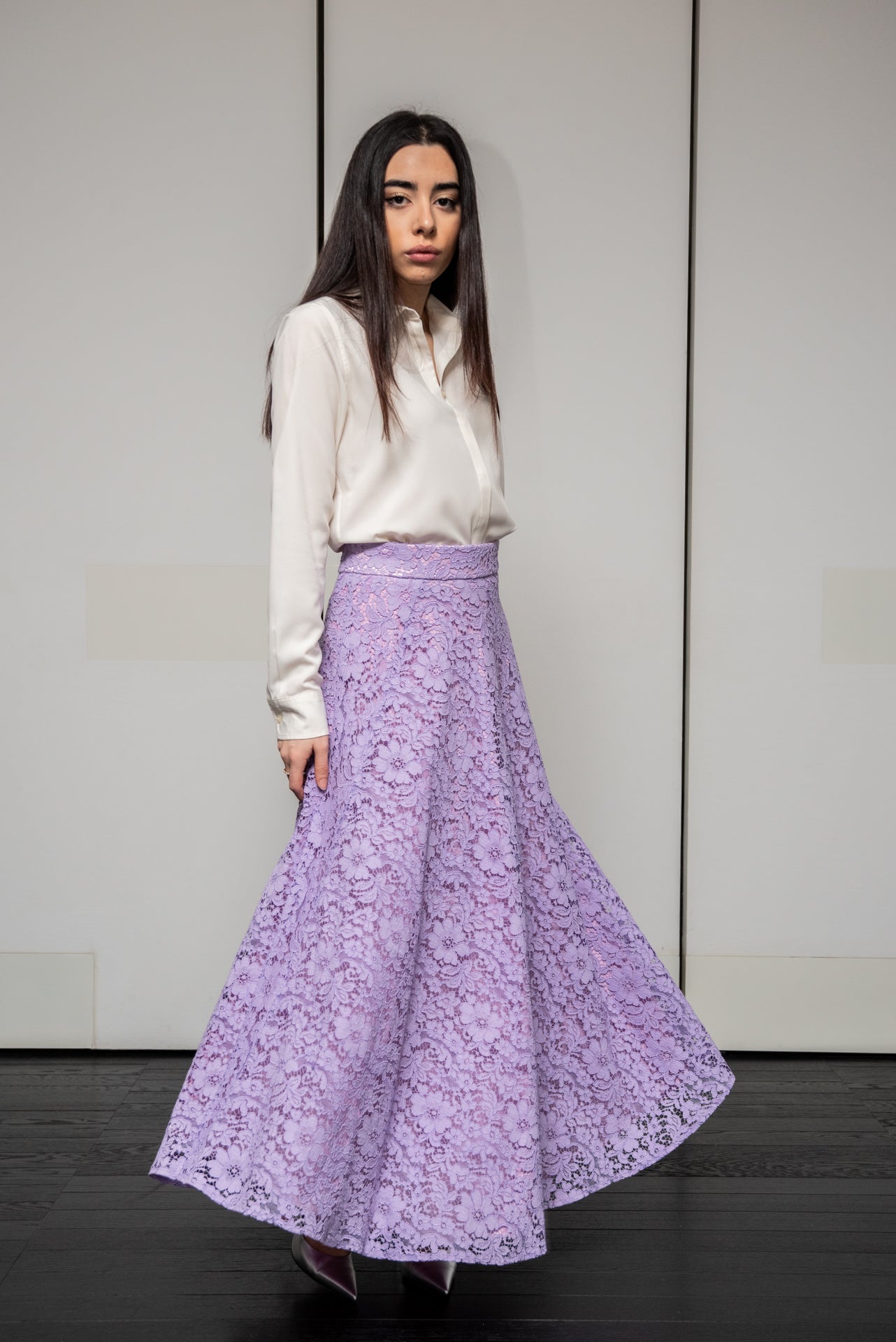 Gonna Valentina Pizzo LIMITED EDITION lilla