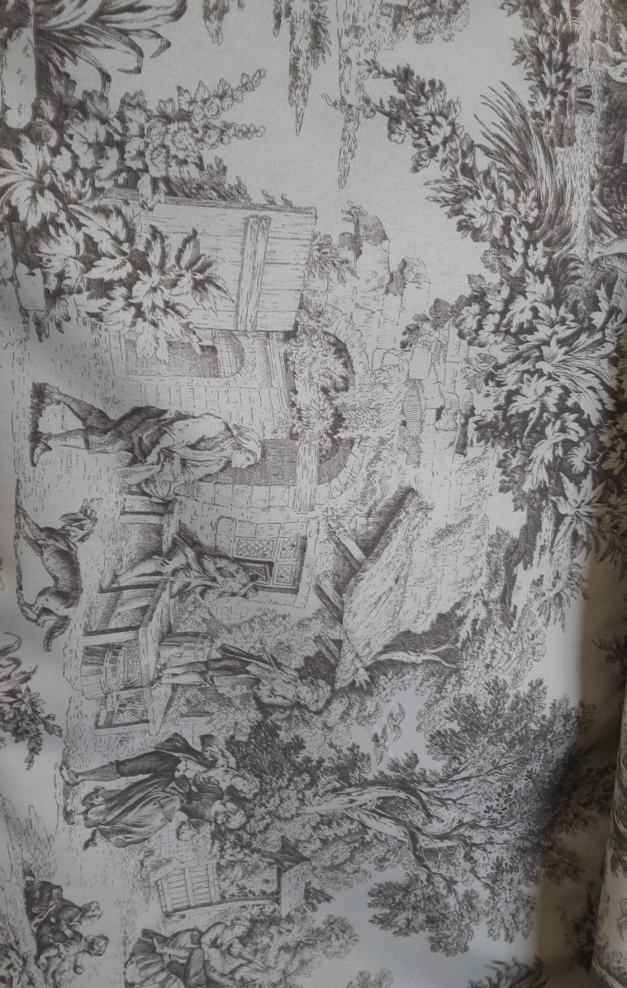 Gonna Toile de Jouy Robi rossa