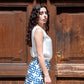 Gonna Monica Greche Blu