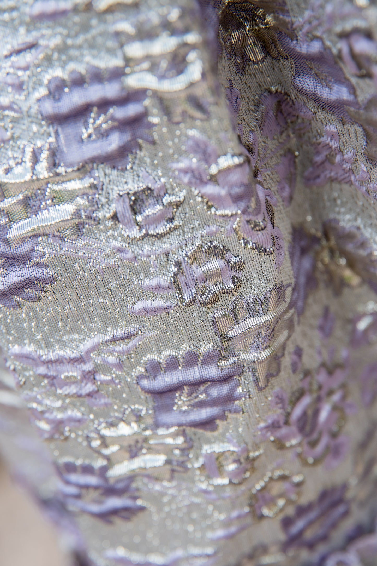 Gonna Franci  Broccato argento