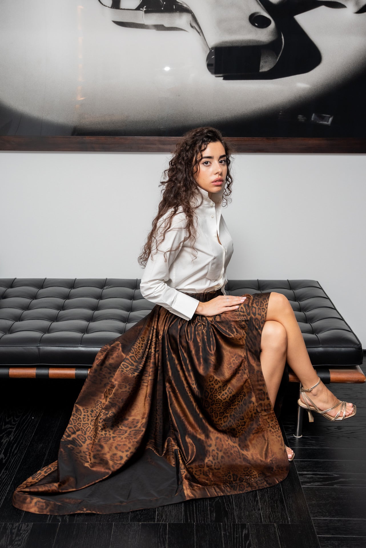 Gonna Sissi Seta Maculata LIMITED EDITION