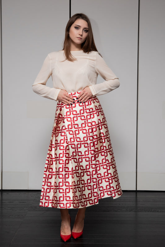 Gonna Robi Greche Rosso