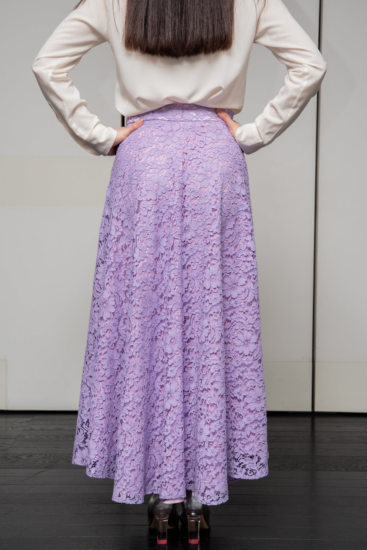 Gonna Valentina Pizzo LIMITED EDITION lilla