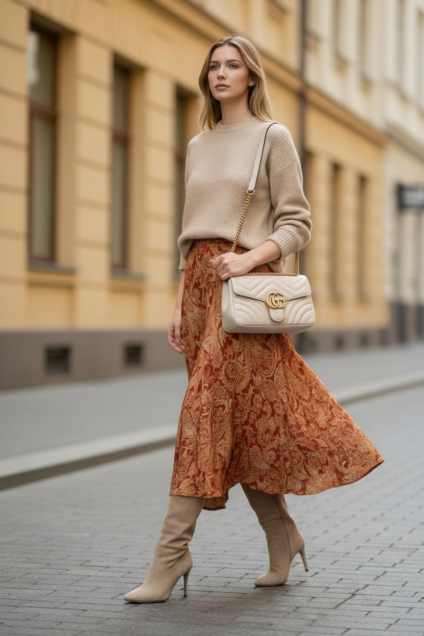 Gonna Malu’ chiffon paisley