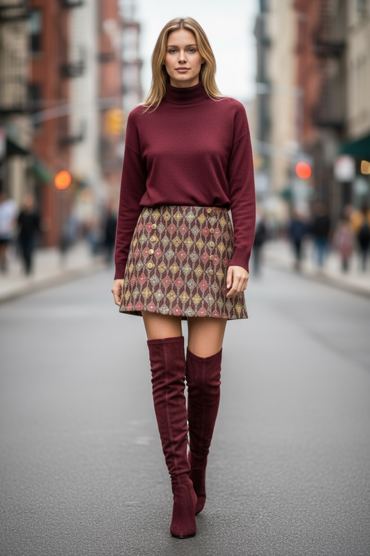 Gonna Corta Monica Lana