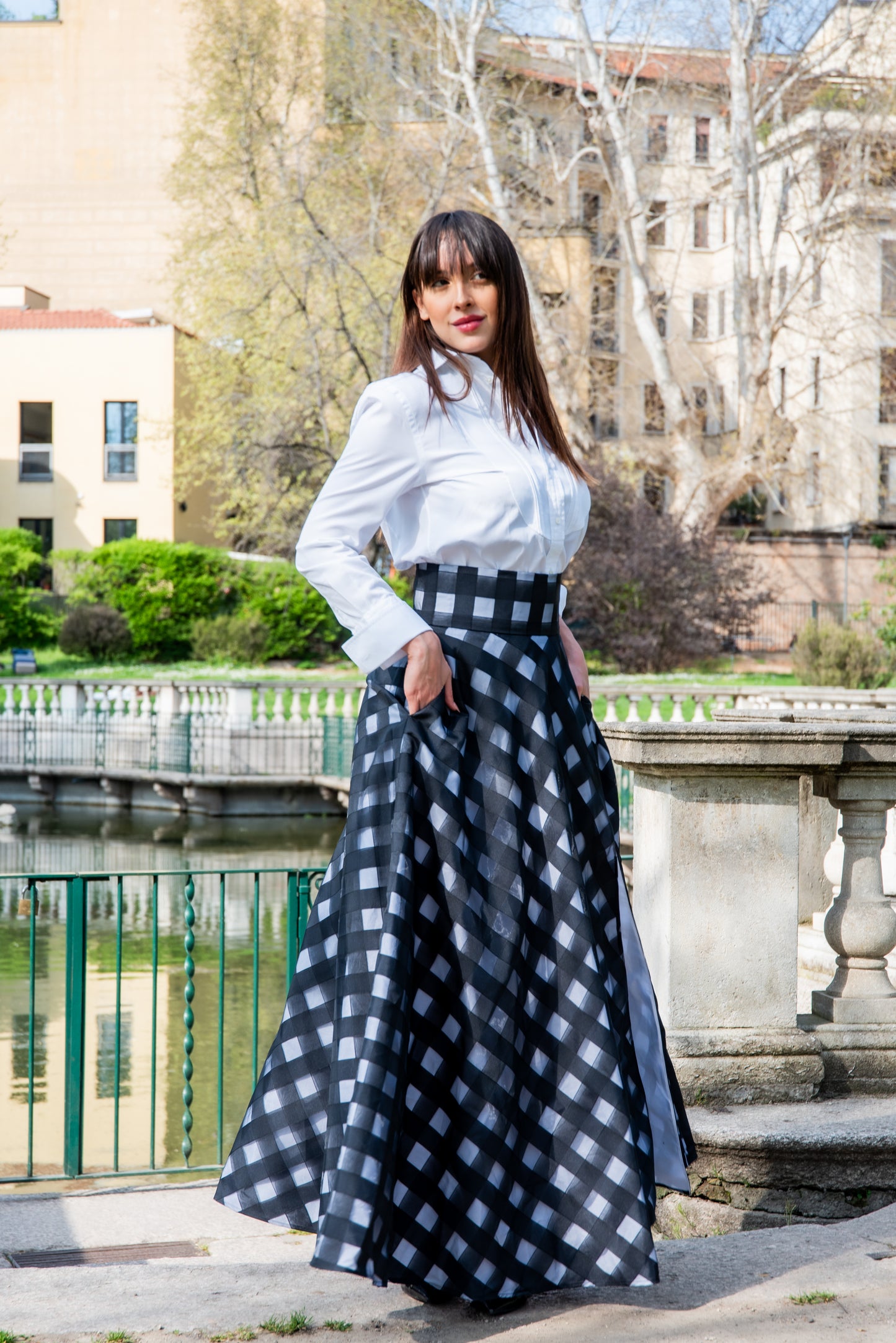 Gonna VALENTINA organza LUXURY EDITION