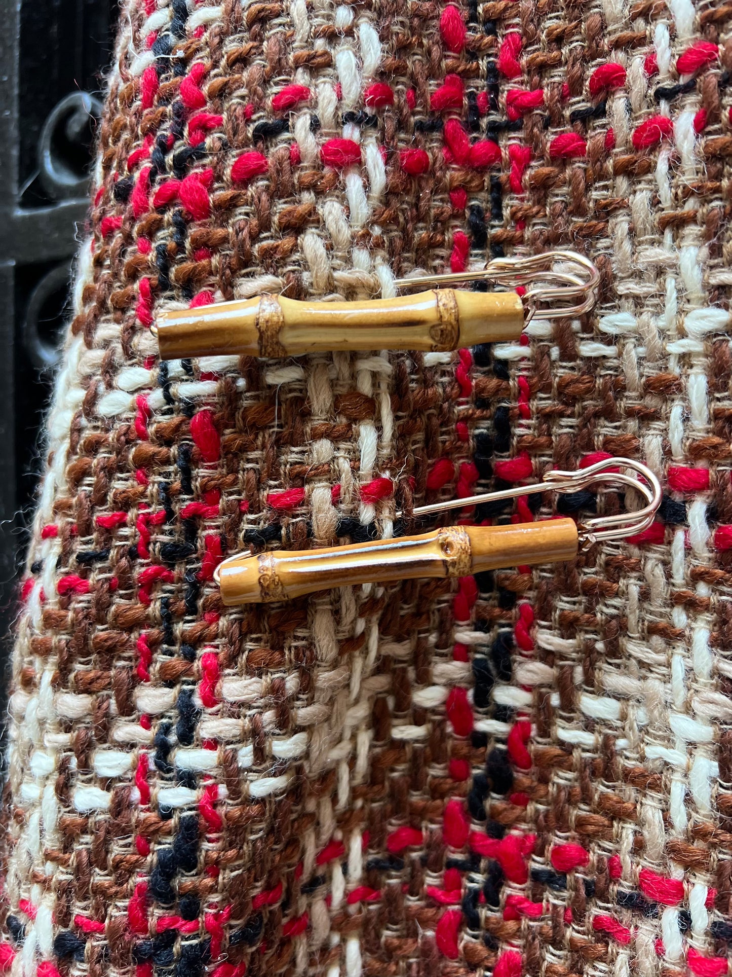 Gonna Monica in Lana con Spille