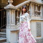 Gonna Toile de Jouy Robi rossa