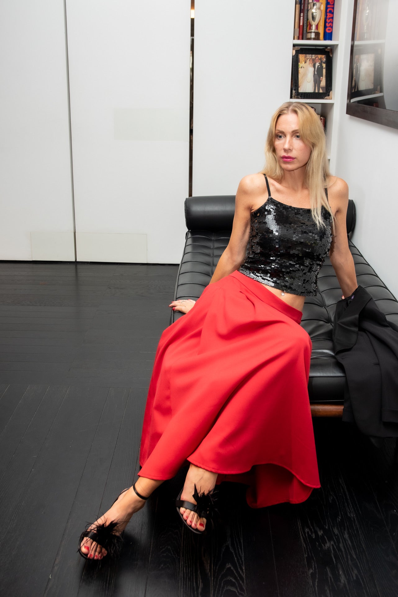 Gonna Luisa Cadi’ Rosso