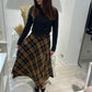 Gonna Valentina Tweed scacchi