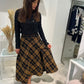Gonna Valentina Tweed scacchi