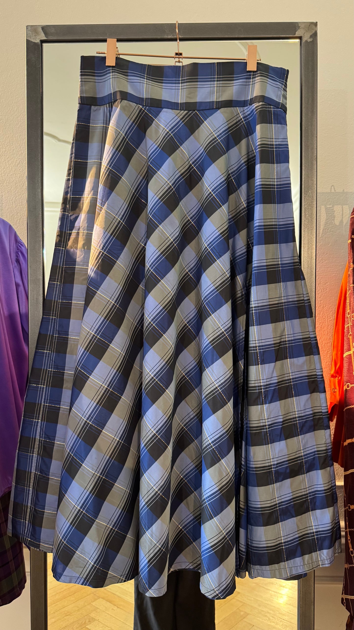 Gonna Antonia Scozzese blu