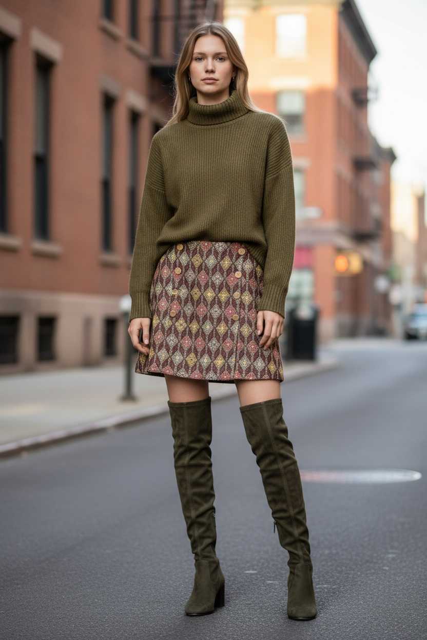 Gonna Corta Monica Lana