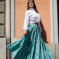 Gonna Franci Catene Cotone Tiffany
