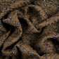 Gonna Valentina Corta Tweed Nero e Oro