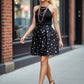 Gonna Paola Polvere di Stelle NERO