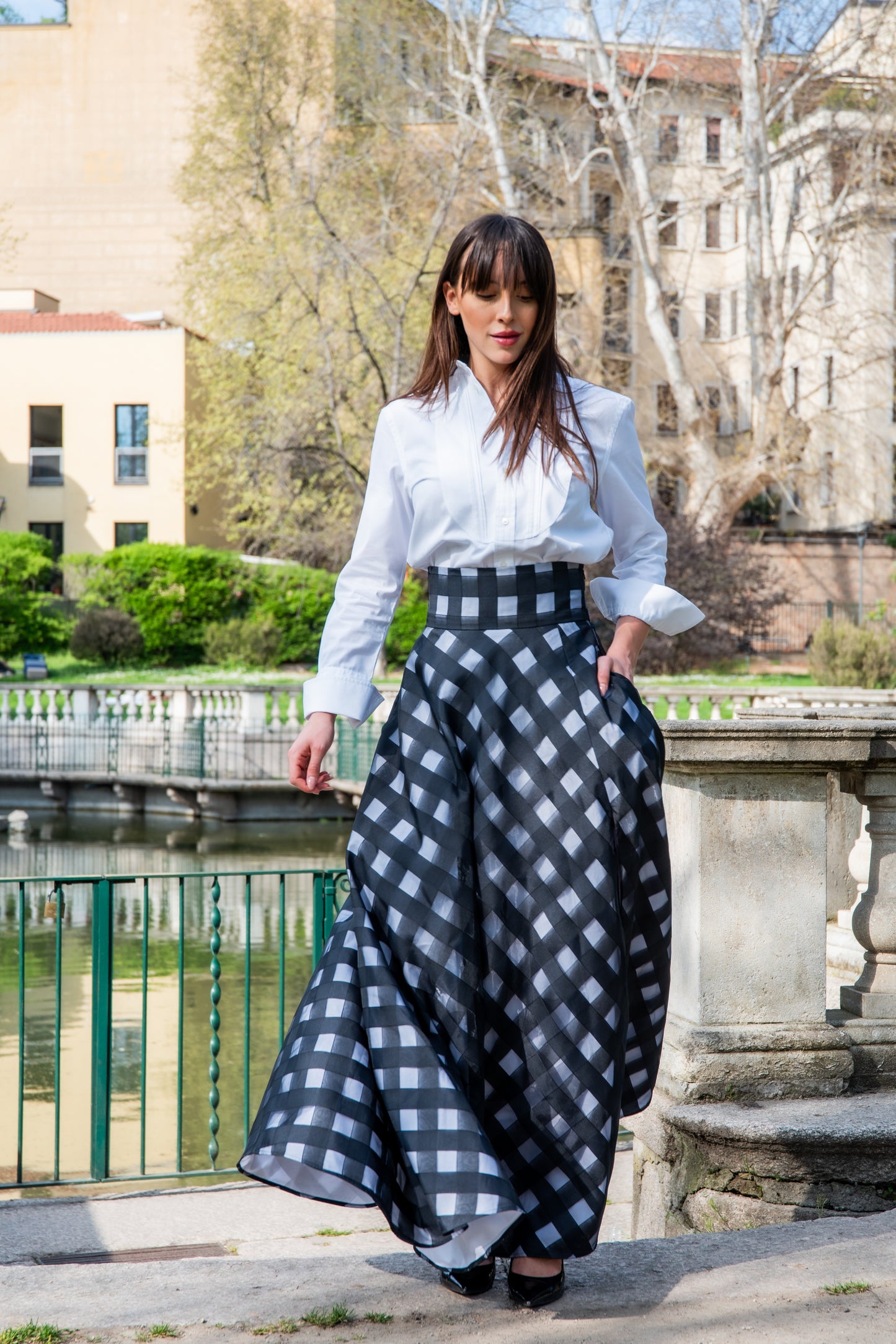 Gonna VALENTINA organza LUXURY EDITION