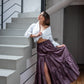 Gonna Franci Cotone Liberty Viola