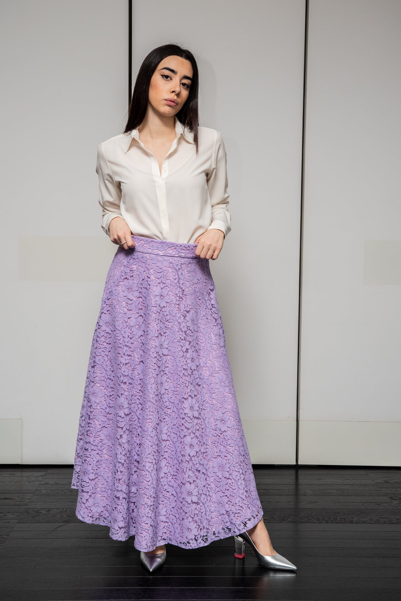 Gonna Valentina Pizzo LIMITED EDITION lilla