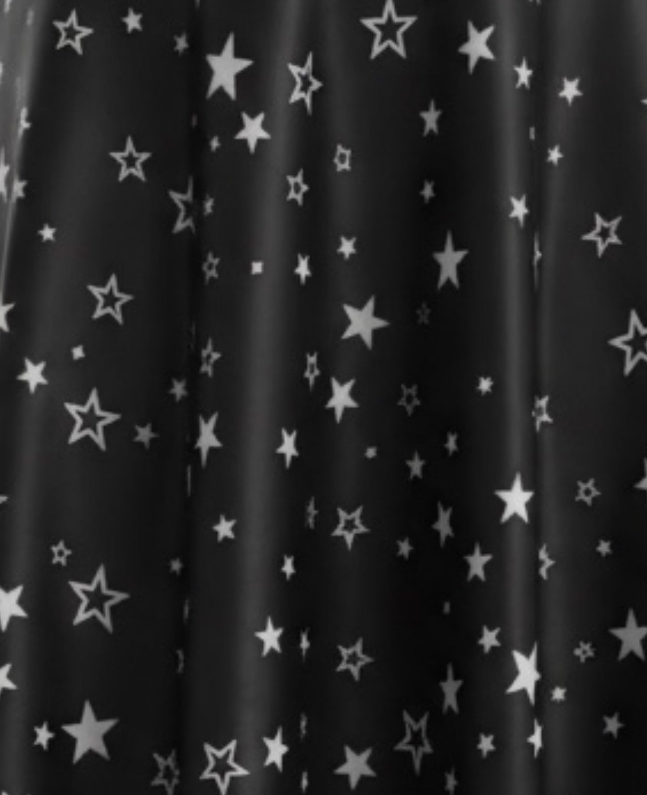 Gonna Paola Polvere di Stelle NERO