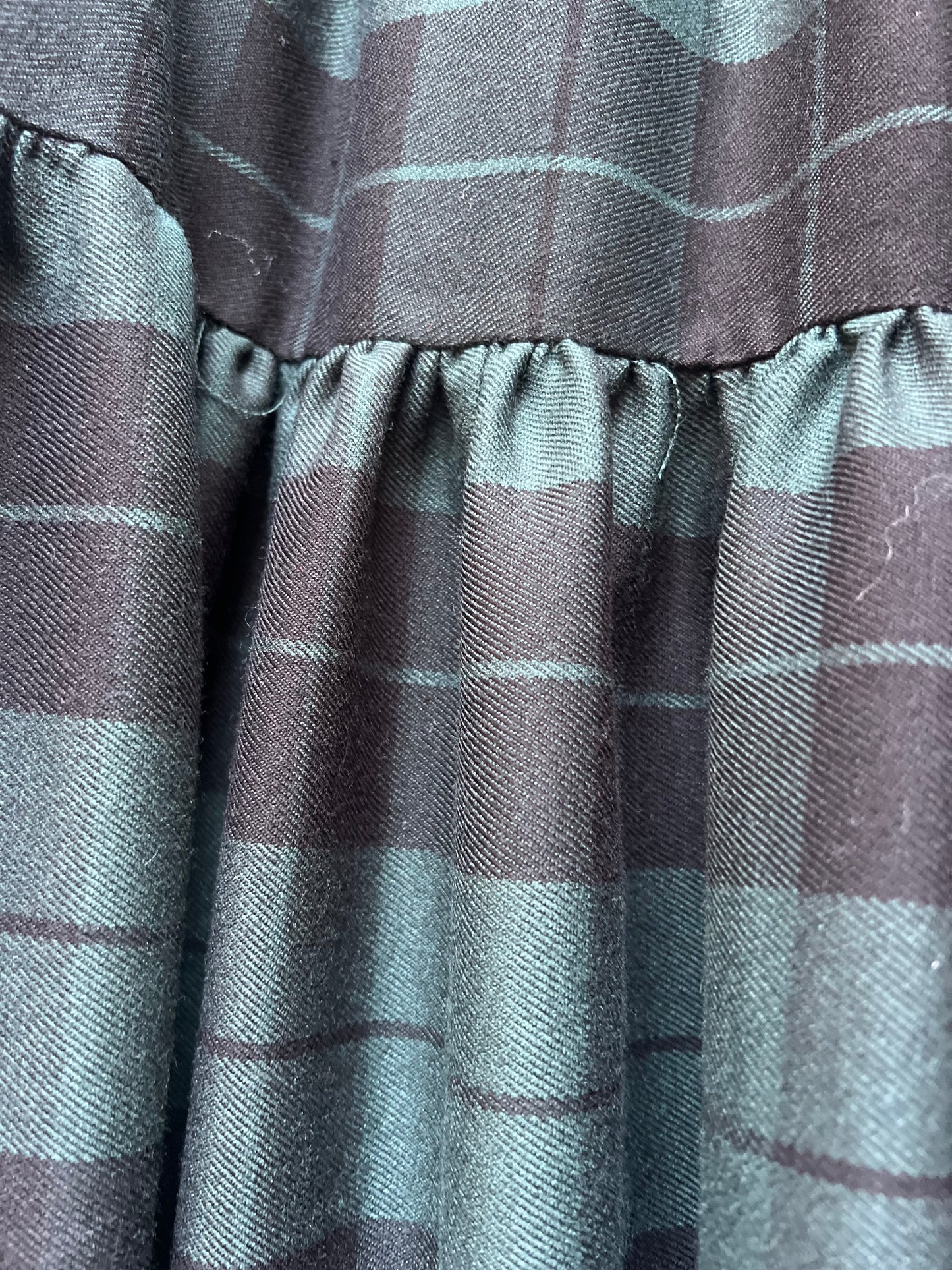 Gonna Franci Scacchi Verdi e Neri