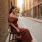 Gonna Valentina pizzo bruciato