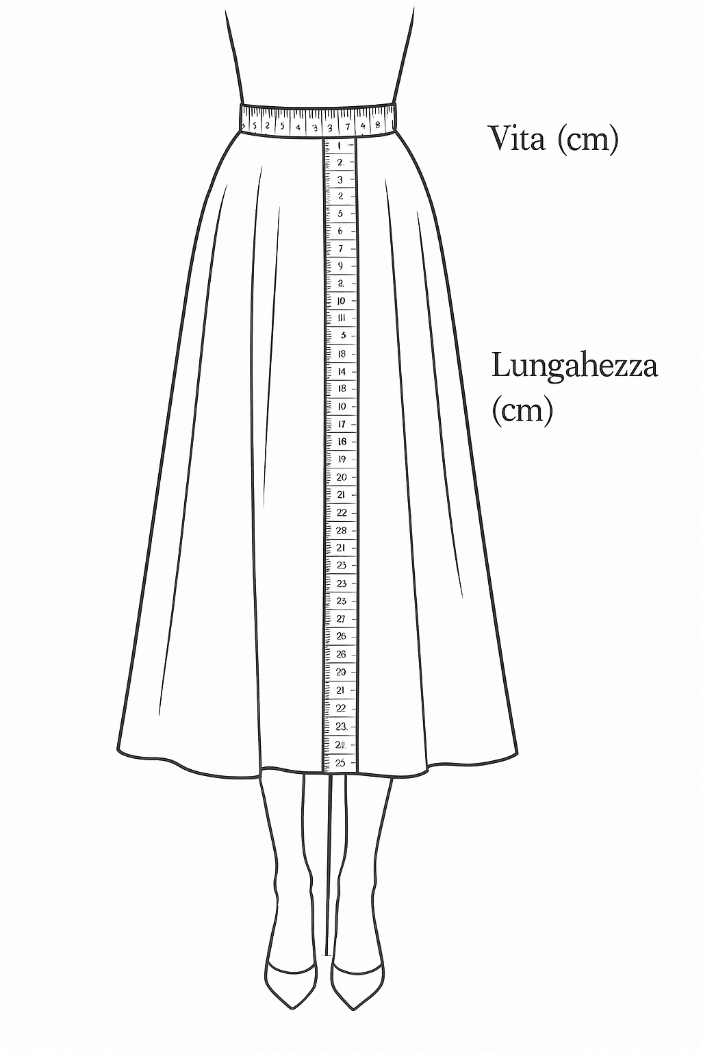 Gonna Malu’ in satin Mocka Mousse e Bordeaux greche