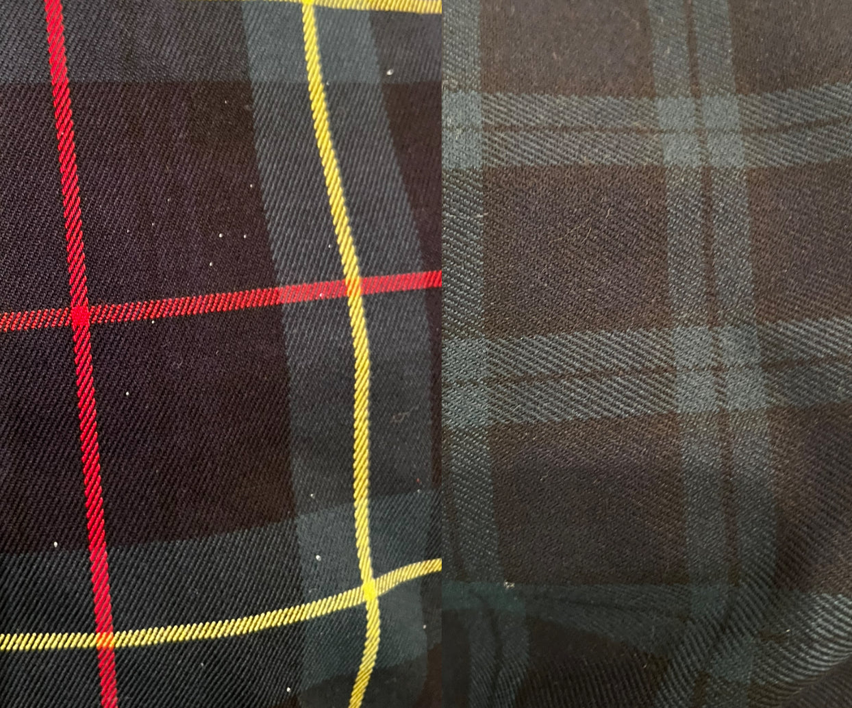 Kilt Double con Spilloni in Legno