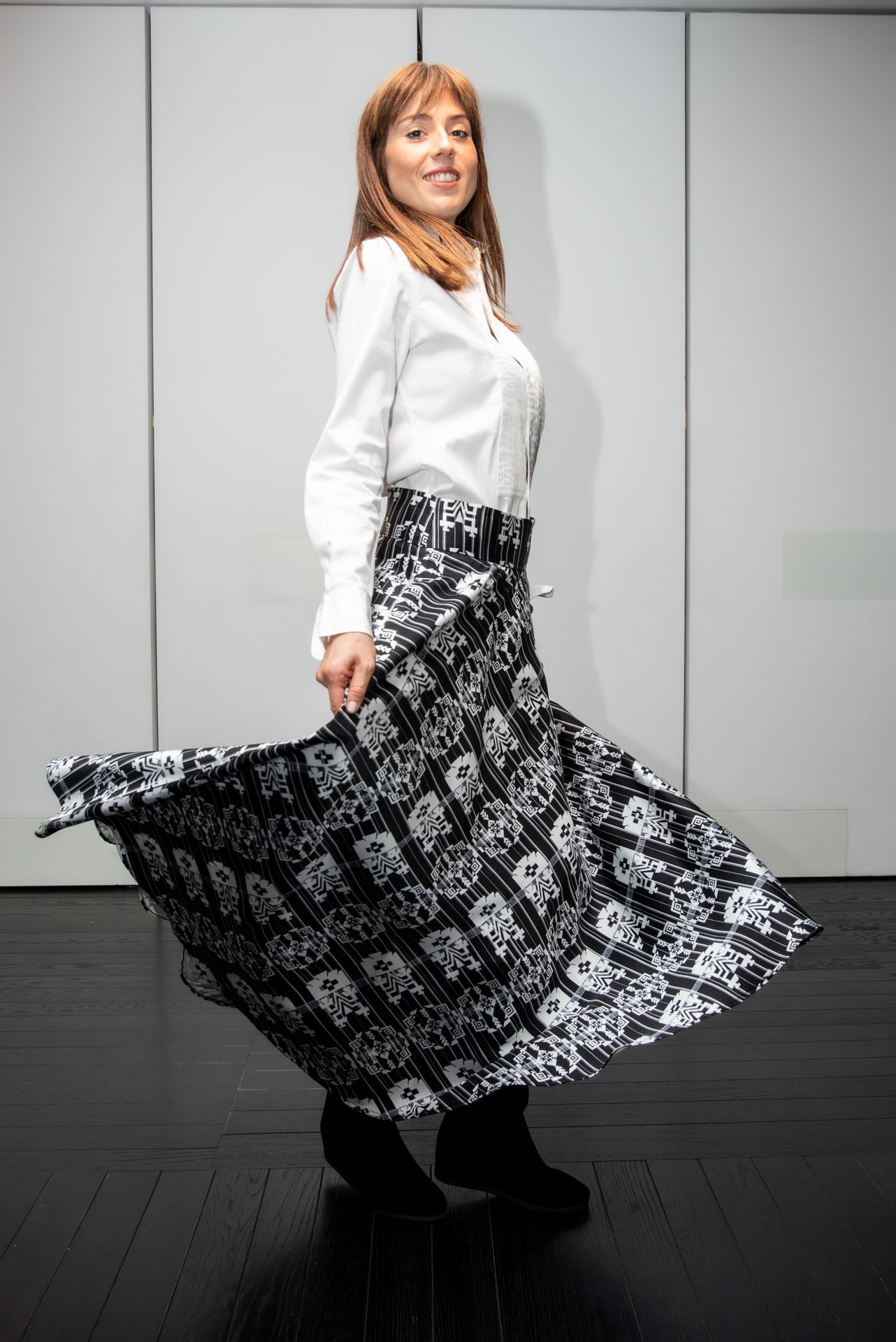 Gonna Valentina Itkat nero