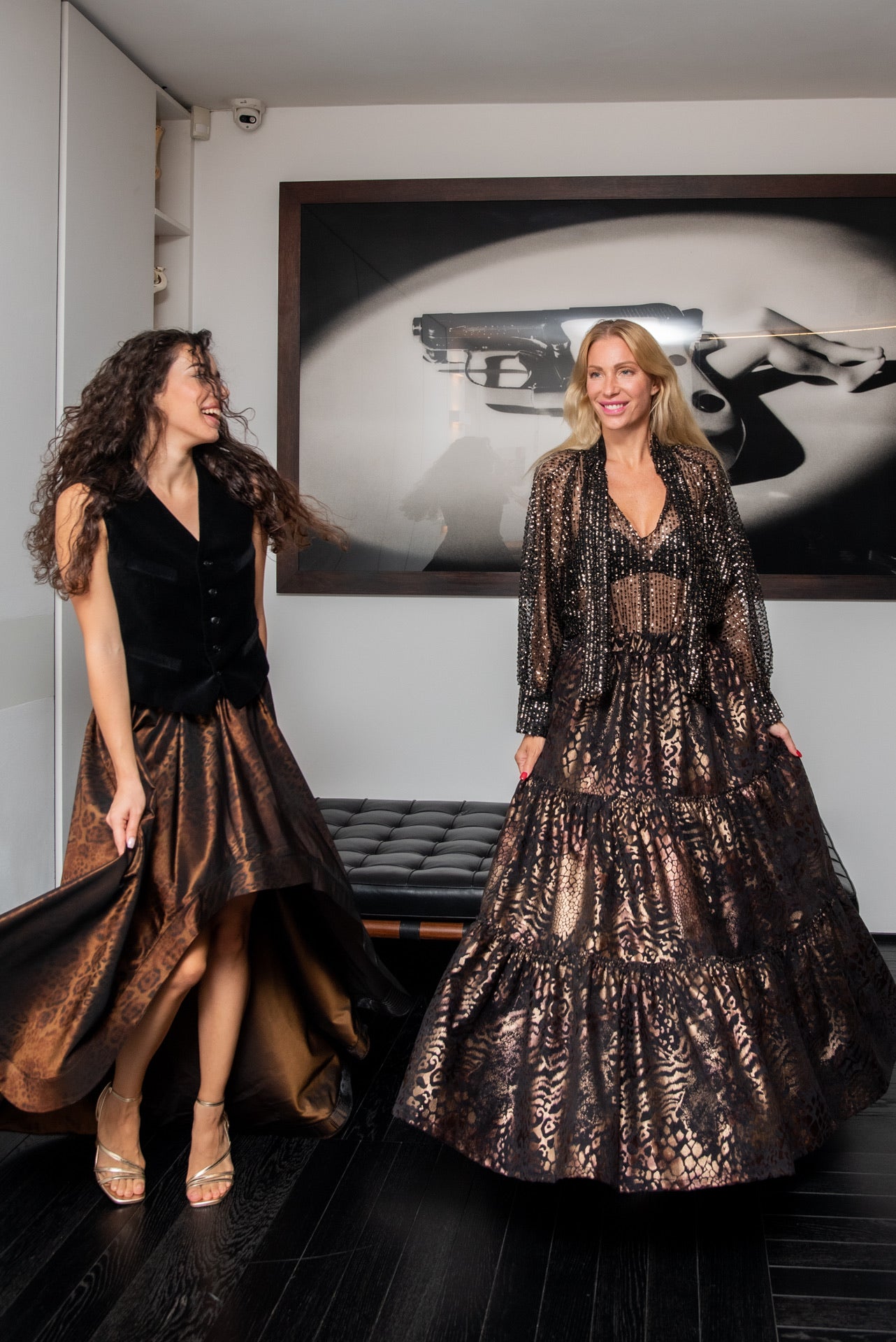 Gonna Sissi Seta Maculata LIMITED EDITION