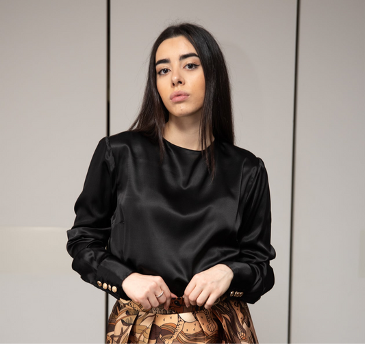 Top girocollo modello ROMA