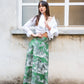 Gonna Toile de Jouy Valentina Verde