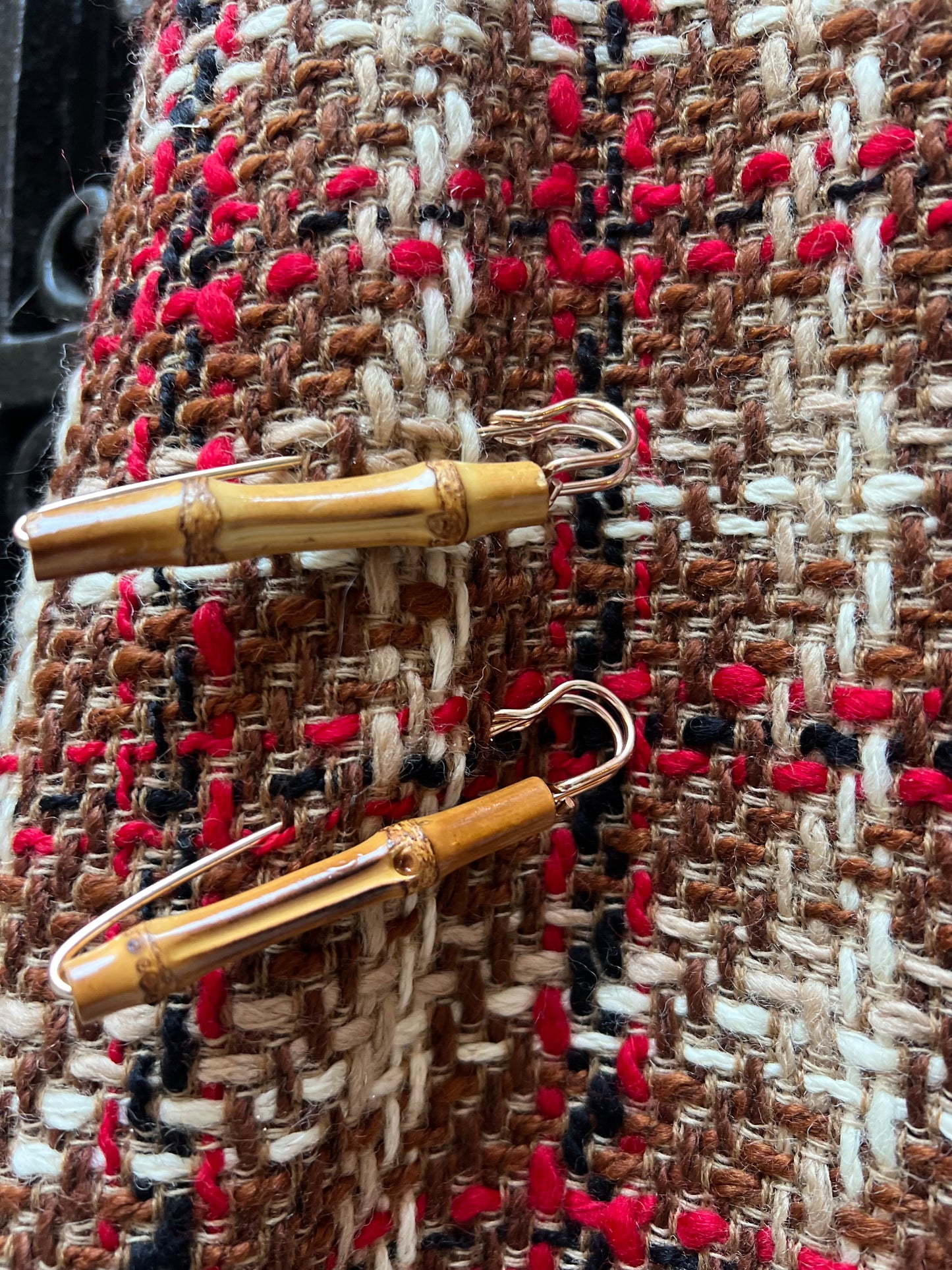 Gonna Monica in Lana con Spille