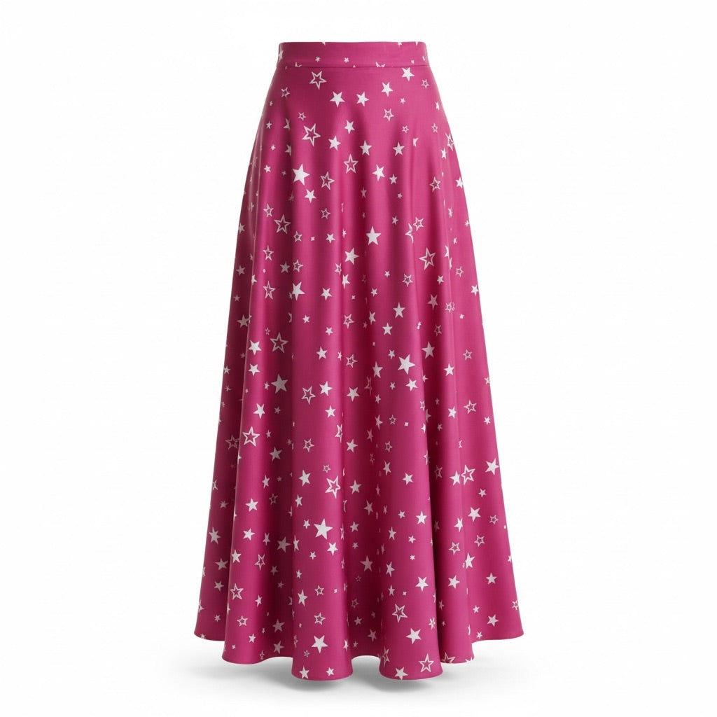 Gonna Malù Polvere di Stelle FUXIA