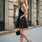 Gonna Paola Polvere di Stelle NERO