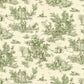 Gonna MINI ME Toile de Jouy verde